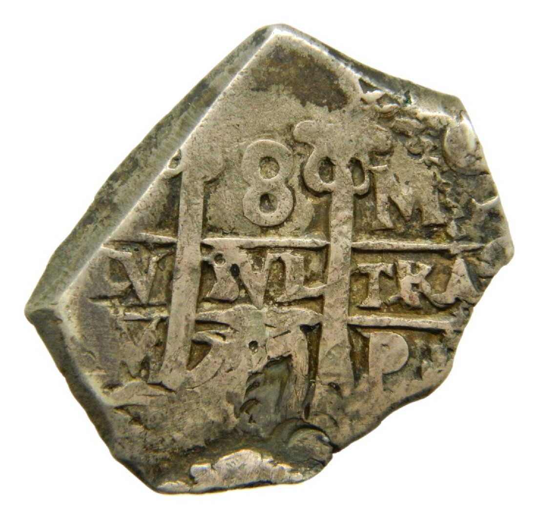 1737 M - FELIPE V - 8 REALES - POTOSI - MACUQUINA -  MBC
