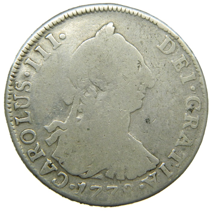 1778 PR - CARLOS III - 4 REALES - POTOSI - BC - S13/284