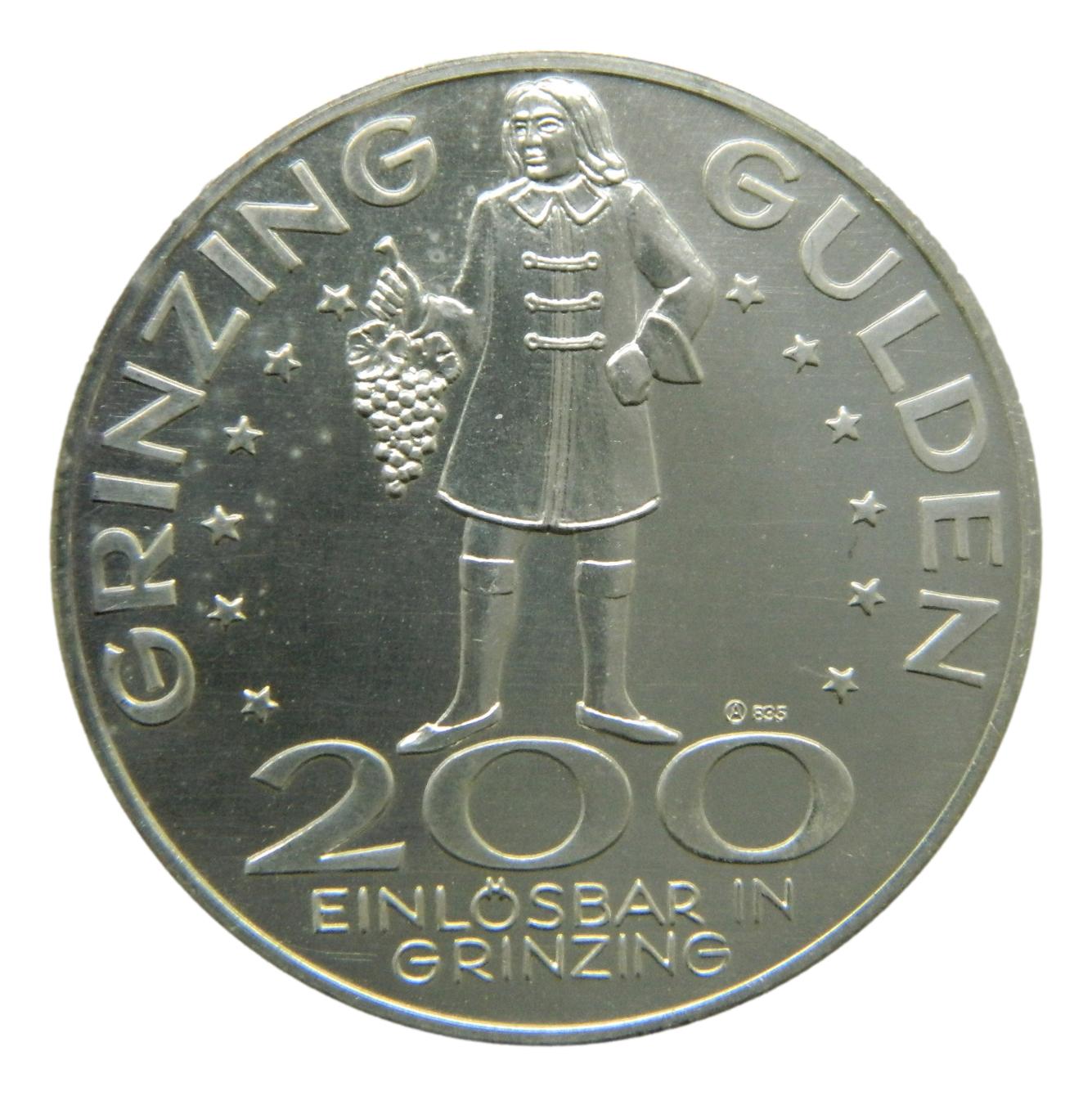 1986 - AUSTRIA - 200 GULDEN - GANSOS GRIZINGER