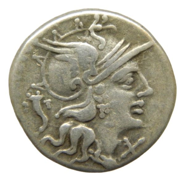 DENARIO REPUBLICANO - CUPIENNIA - 147 aC