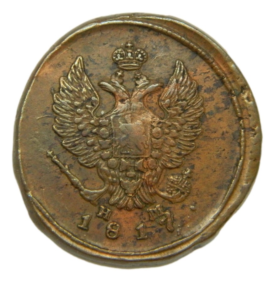 1817 EM - RUSIA  - 2 COPEKS