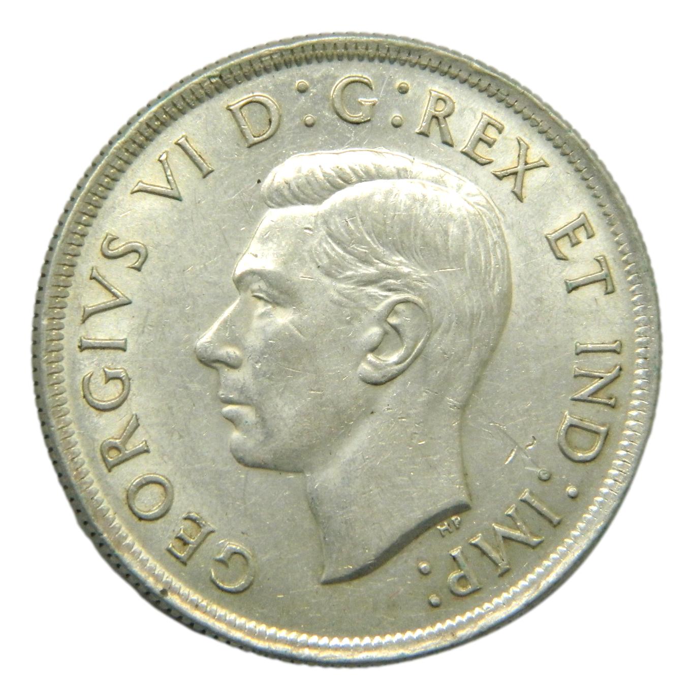 1937 - CANADA - DOLAR - GEOGIUS VI - PLATA