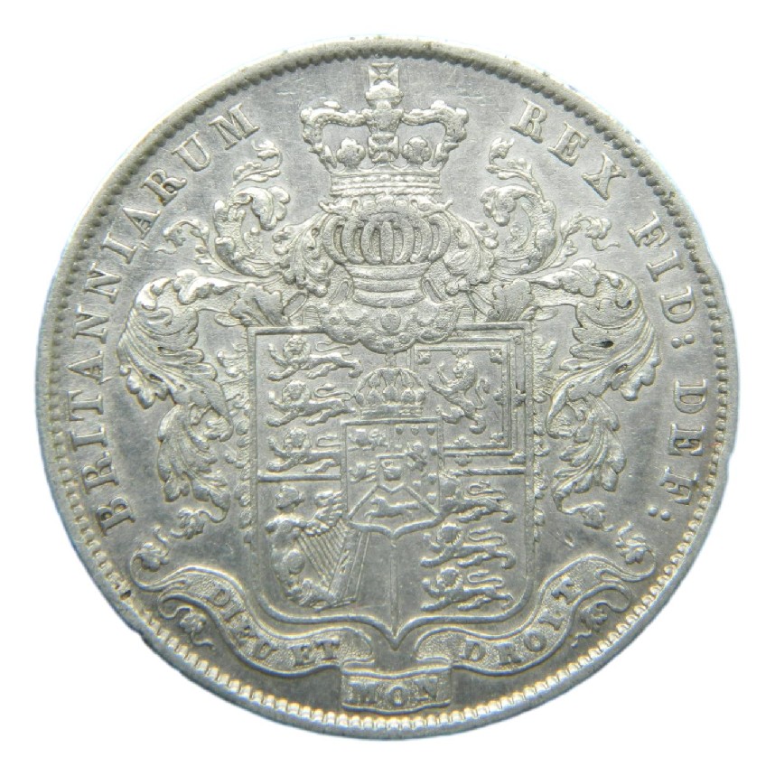 1826 - GRAN BRETAÑA - 1/2 CROWN - GEORGE IV - S9/653