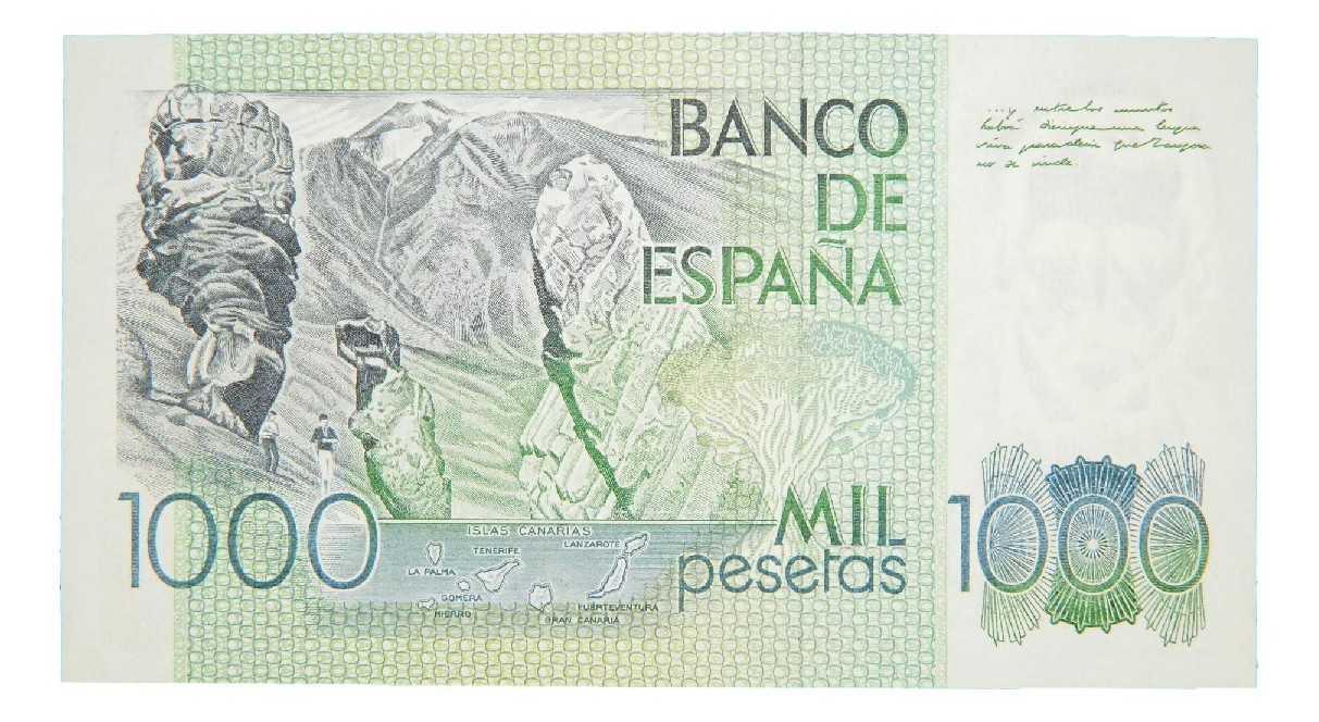 1979 - ESPAÑA - BILLETE - 1000 PESETAS - BENITO PEREZ GALDOS - MBC+