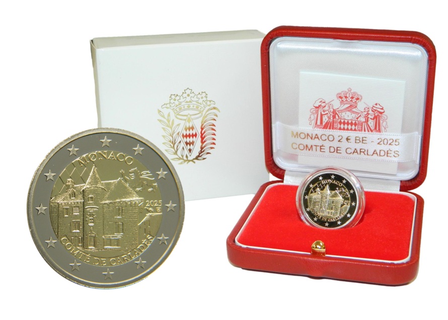 2025 - MONACO - 2 EURO - CONDADO DE CARLADES