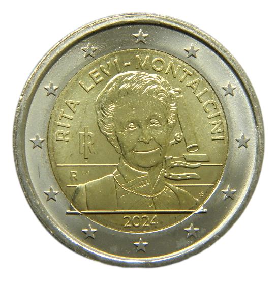 2024 - ITALIA - 2 EURO - RITA LEVI-MONTALCINI