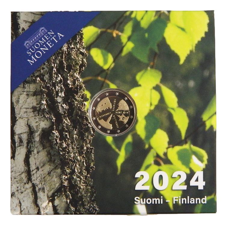 2024 - FINLANDIA - 2 EURO - ARQUITECTURA FINLANDESA - PROOF