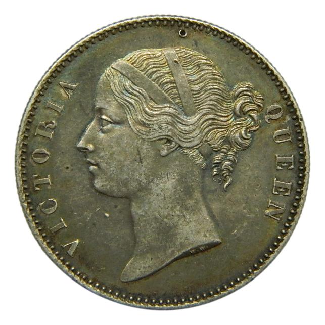 1840 - INDIA BRITANICA - 1 RUPIA -  EAST INDIA COMPANY