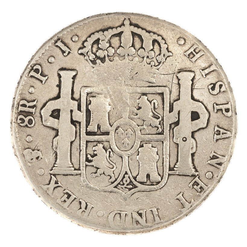 1808 PJ - CARLOS IV - 8 REALES - POTOSI