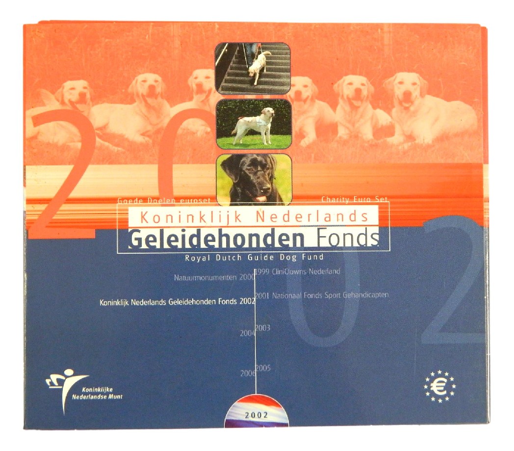 2002 - HOLANDA - CARTERA EUROS - 8 MONEDAS