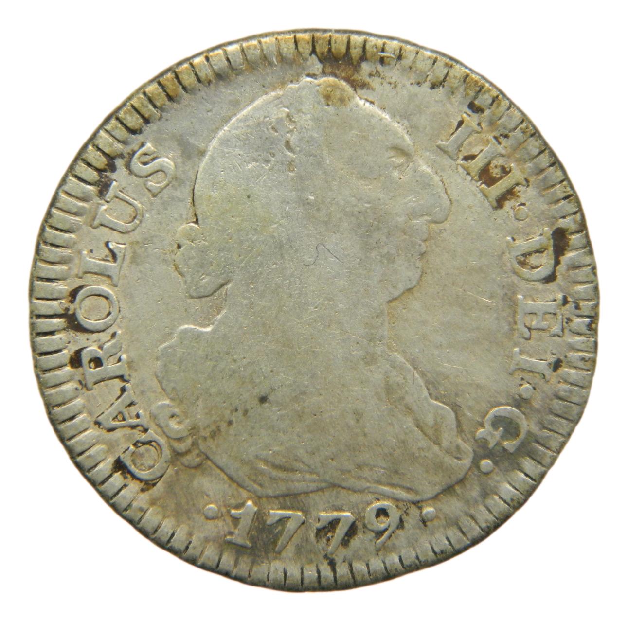 1779 PJ - CARLOS III - 2 REALES -  MADRID - BC
