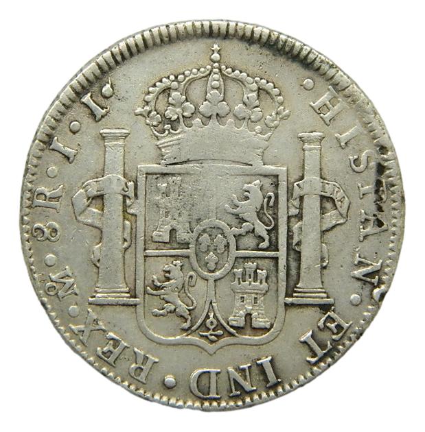 1814 JJ - FERNANDO VII - 8 REALES - MEXICO