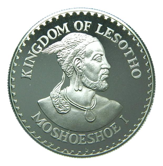 1979 - LESOTHO - 10 MALOTI - AÑO DEL NIÑO - MOSHOESHOE I