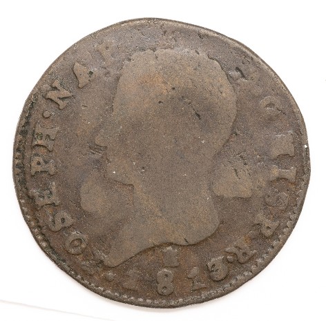 1813 - JOSE NAPOLEON - 8 MARAVEDIS - SEGOVIA - BC - S12/101