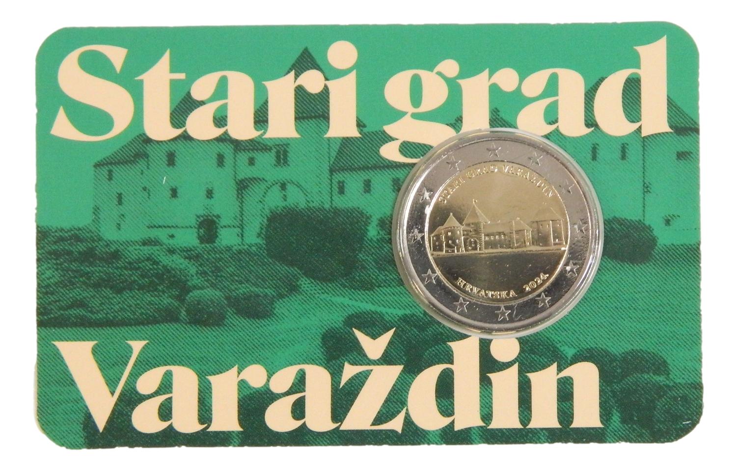 2024 - CROACIA - 2 EURO - VARAZDIN - COINCARD