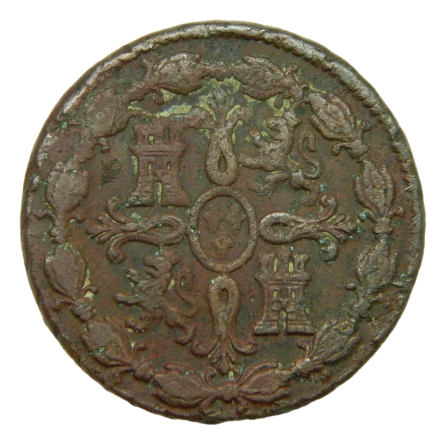 1795 - CARLOS IV - 8 MARAVEDIS - SEGOVIA - BC+