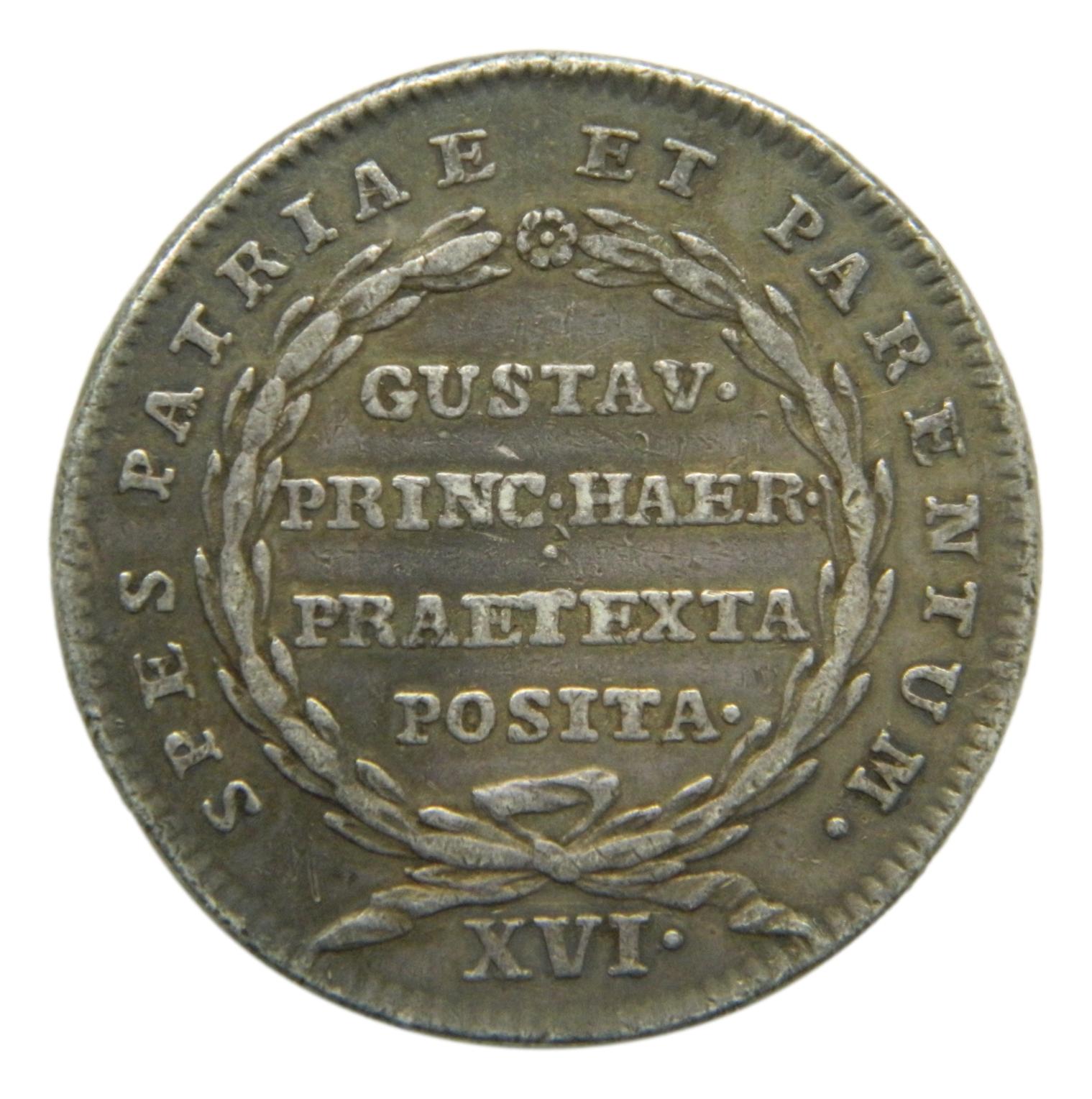 1762 - SUECIA - MEDALLA - ADOLF FREDRIK HILD - S9/818