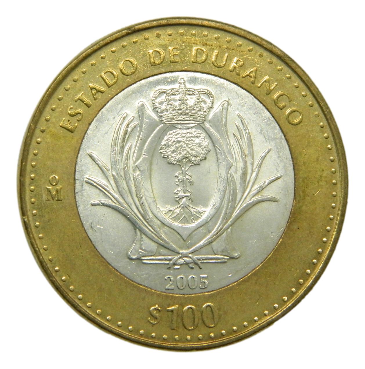 2005 - MEXICO - 100 PESOS - DURANGO