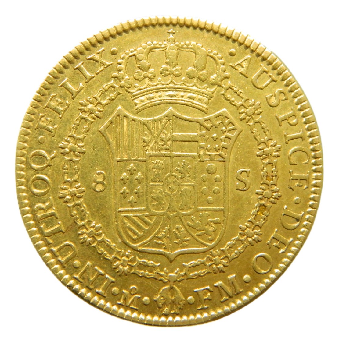 1800 PP - CARLOS IV - 8 ESCUDOS - POTOSI - MBC-