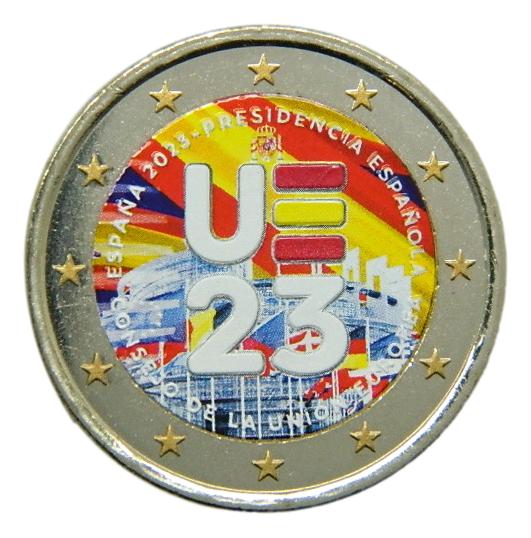 2023 - ESPAÑA - 2 EURO - PRESIDENCIA UE - COLOR 3