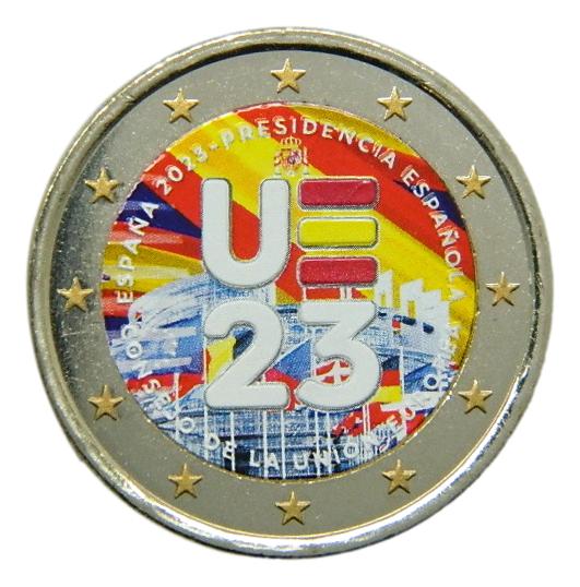 2023 - ESPAÑA - 2 EURO - PRESIDENCIA UE - COLOR 5