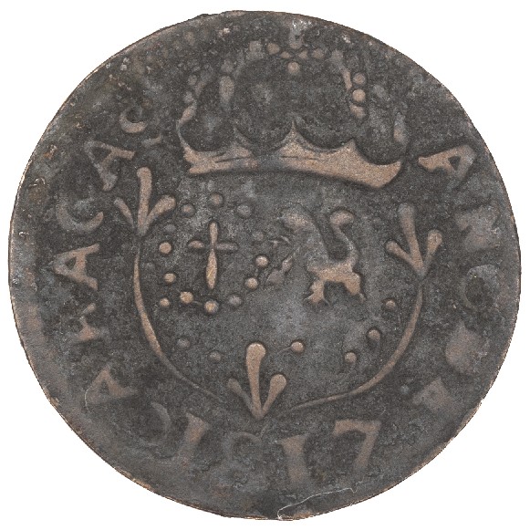 1817 - FERNANDO VII - 1/4 REAL - CARACAS - MBC - S12/185