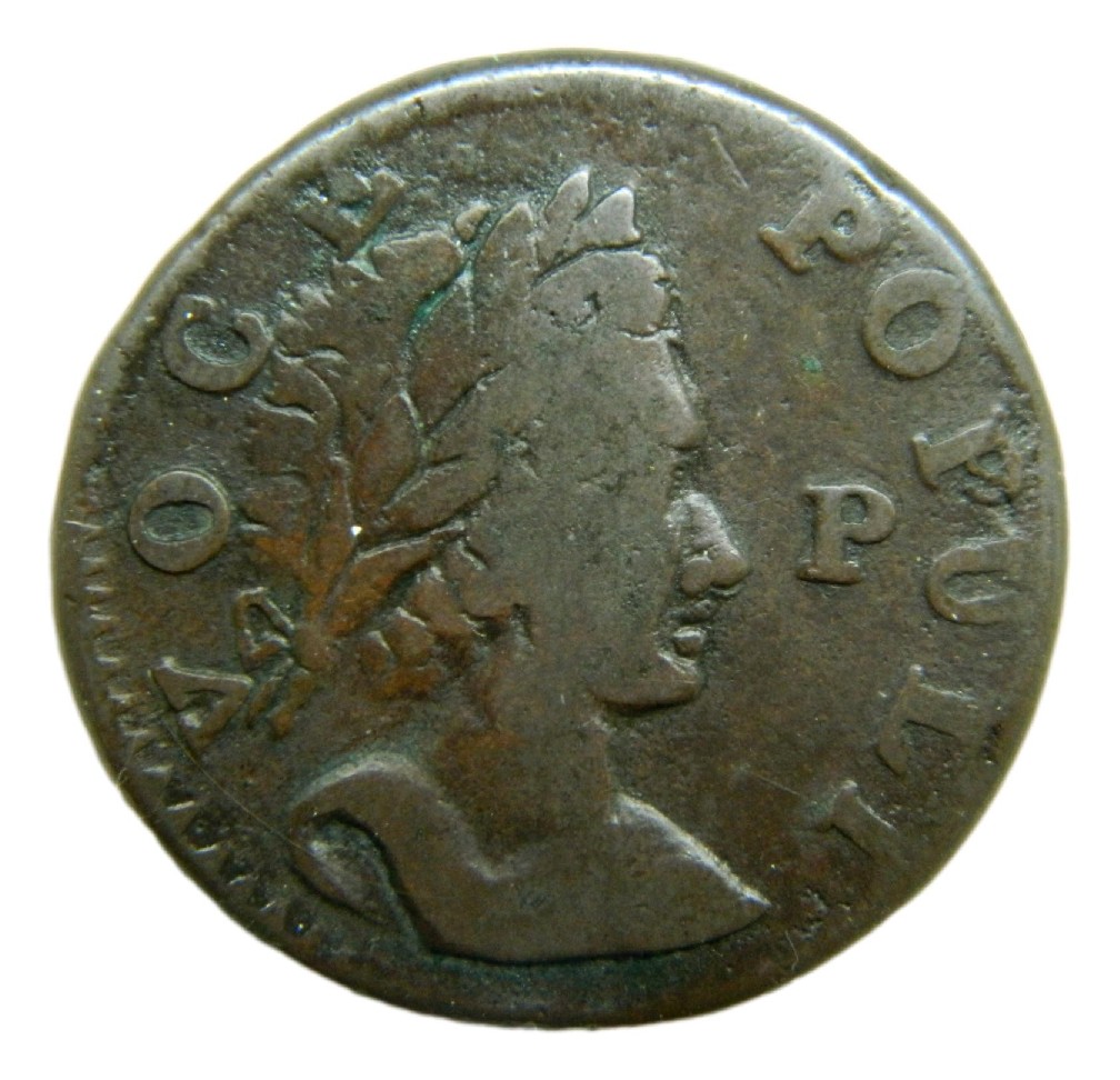 1760 - IRLANDA - HALFPENNY - AMERICAN COLONIAL - HIBERNIA - VOCE POPULI - MBC - S9/414