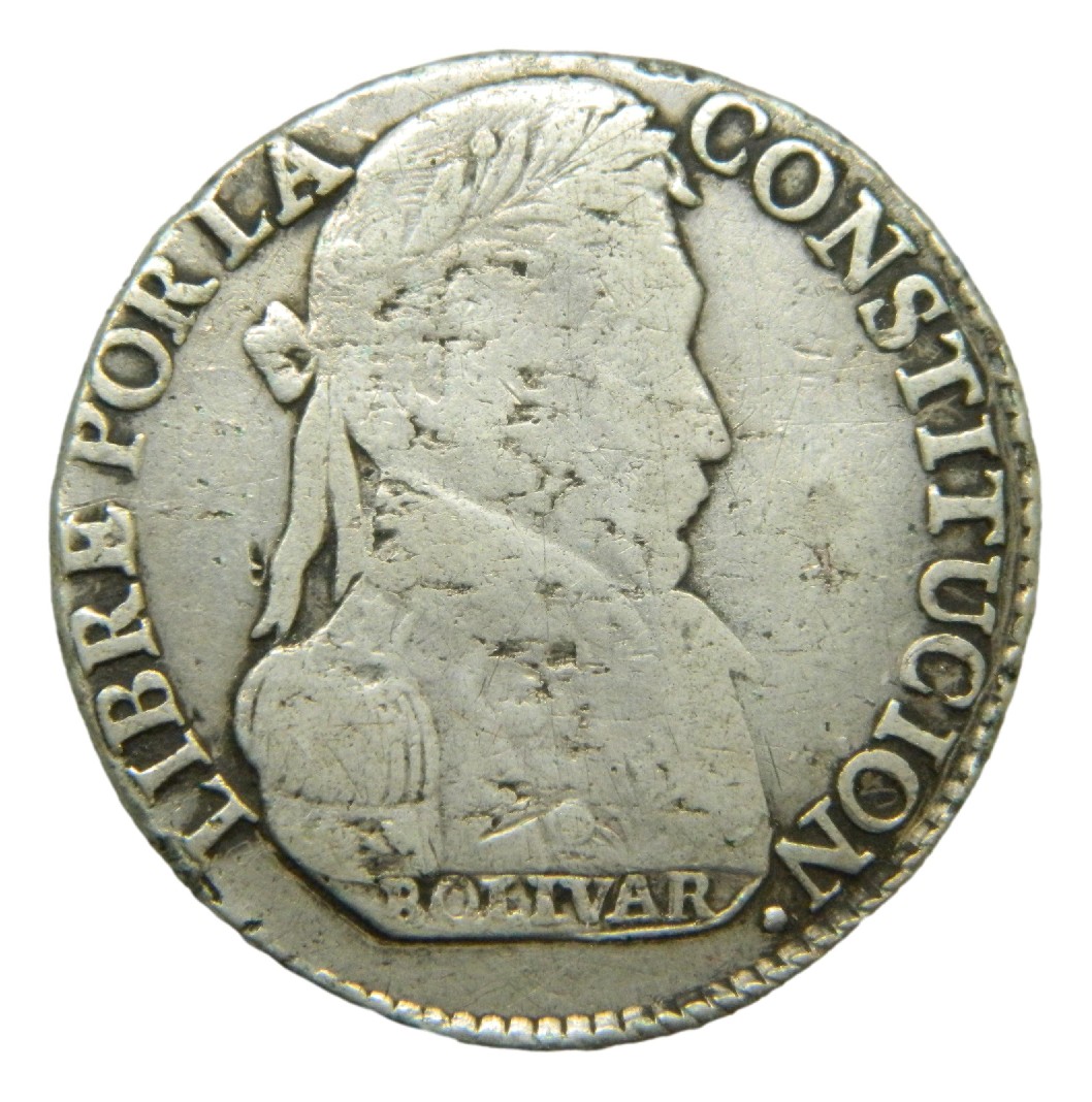 1830 - BOLIVIA - 4 SOLES - POTOSI - PLATA - BC+