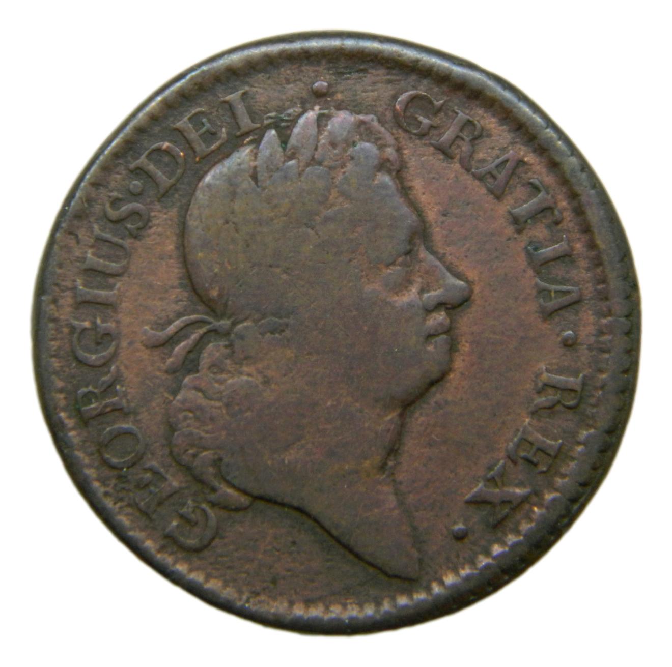 1723 - IRLANDA - HALF PENNY - AMERICAN COLONIAL - GEORGE I - HIBERNIA - S9/412