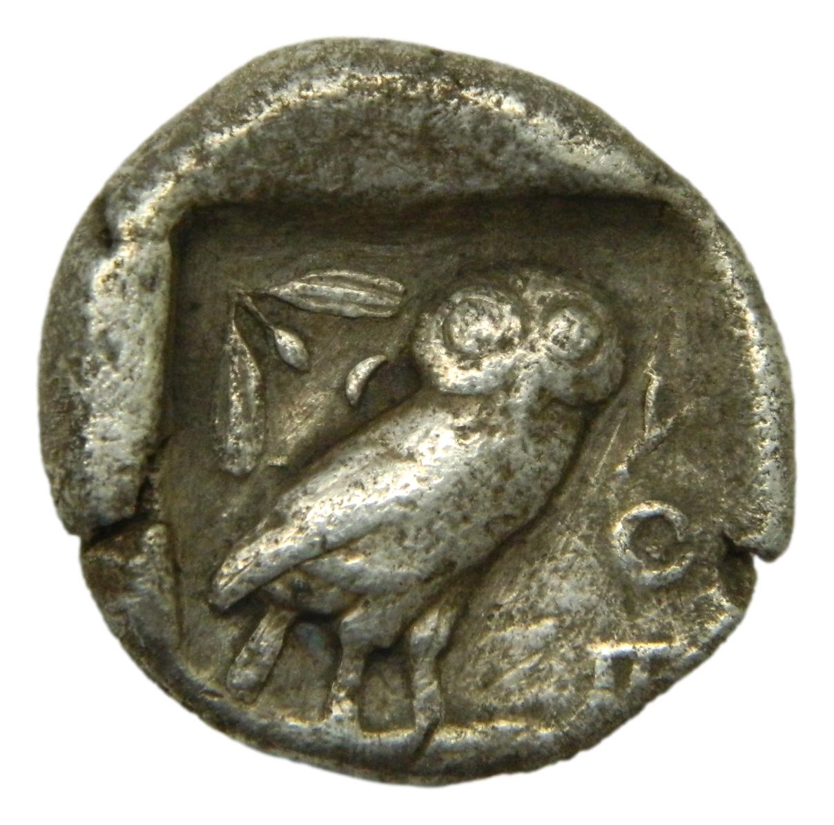 GRECIA - TETRADRACMA - ATICA - 454-404 a.C - BUHO - BC+