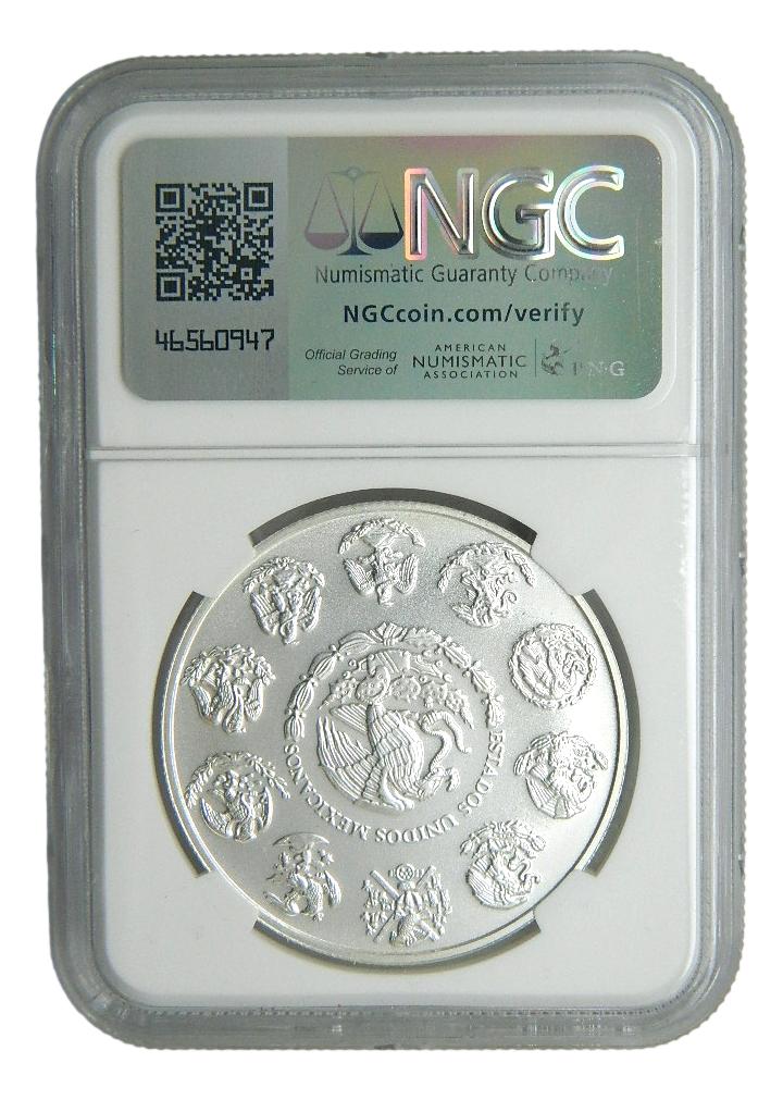 2020 - MEXICO - 1 ONZA PLATA - NGC MS68