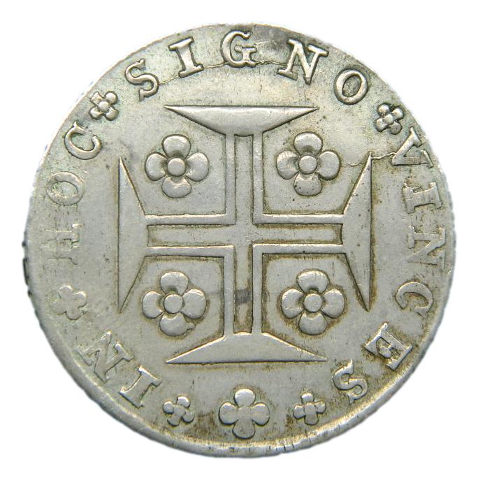 1813 - PORTUGAL - 400 REIS - PLATA