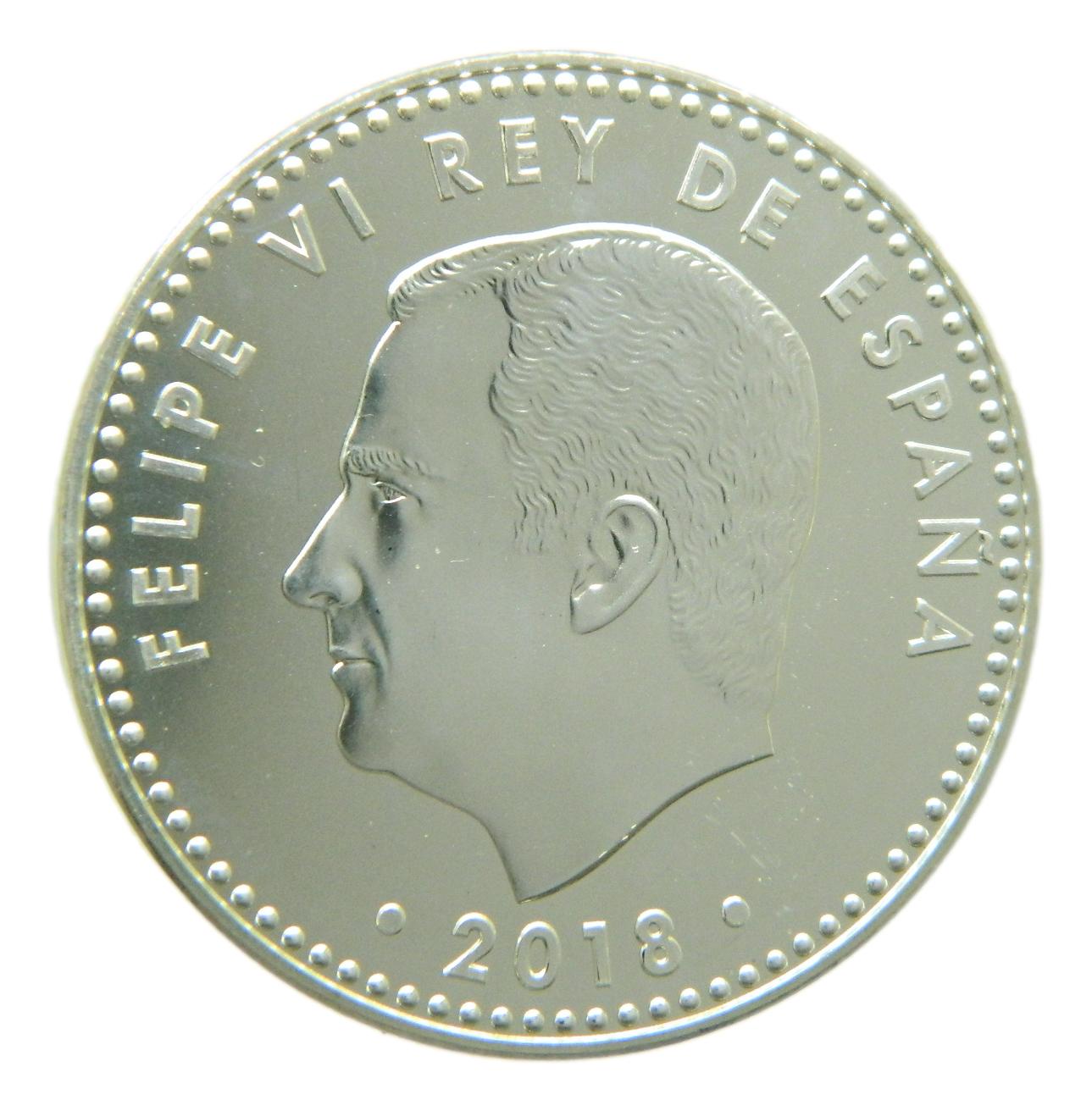 2018 - ESPAÑA - 30 EUROS - 50 TH FELIPE VI