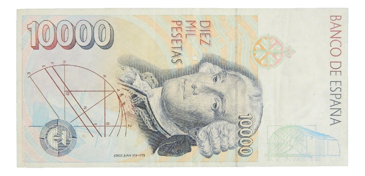 1992 - ESPAÑA - BILLETE - 10000 PESETAS - JUAN CARLOS I - BC