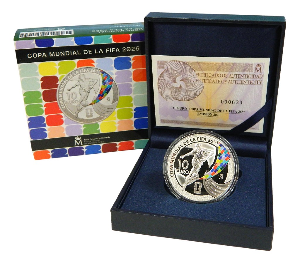 2025 - ESPAÑA - 10 EUROS - COPA MUNDIAL DE LA FIFA 2026