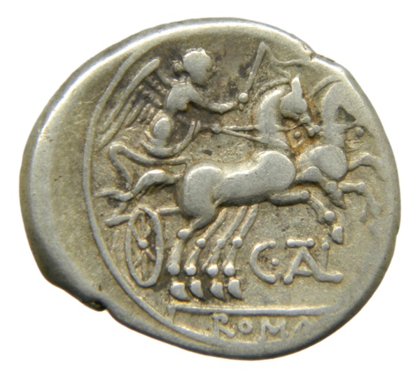 DENARIO REPUBLICANO - JUVENTIA - 154 aC