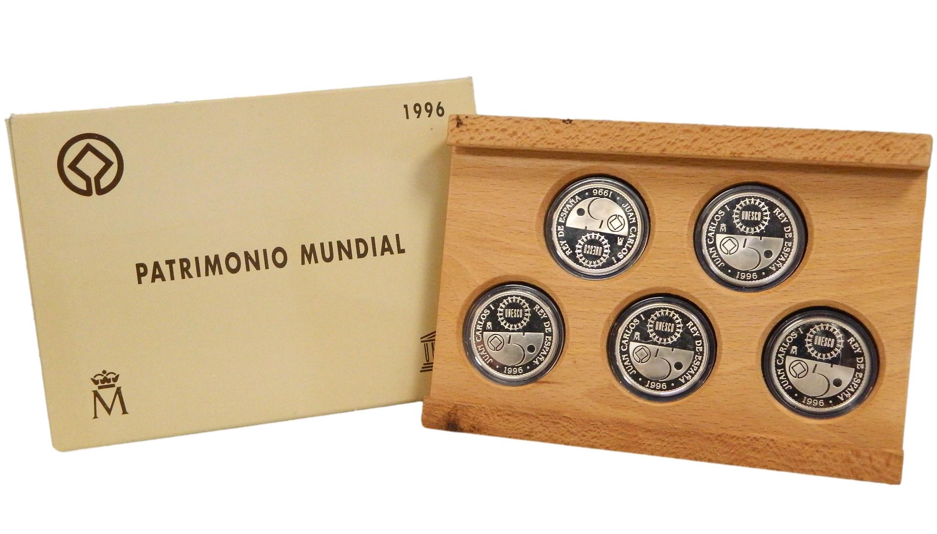1996 - ESPAÑA - COLECCION COMPLETA - PATRIMONIO DE LA HUMANIDAD