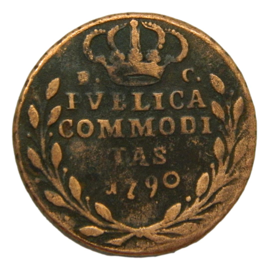 1790 - ITALIA - FERNANDO IV - 3 TORNESI - NAPOLES - SICILIA