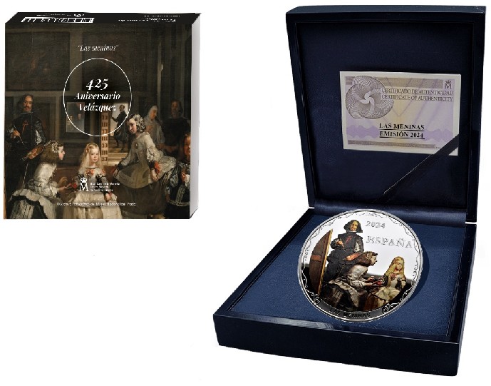 2024 - ESPAÑA - 50 EURO - CINCUENTIN - VELAZQUEZ - LAS MENINAS Y MARTE
