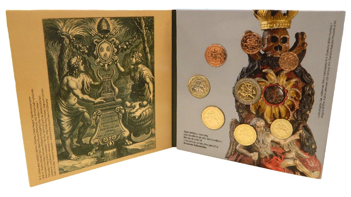 2025 - LITUANIA - CARTERA EUROS - 8 MONEDAS