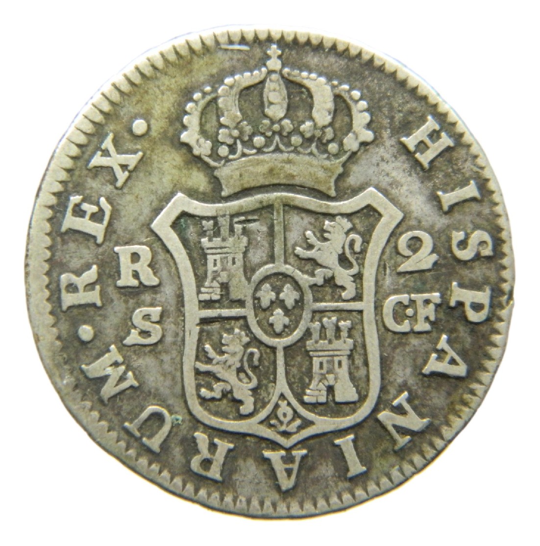 1778 CF - CARLOS III - 2 REALES - SEVILLA - BC