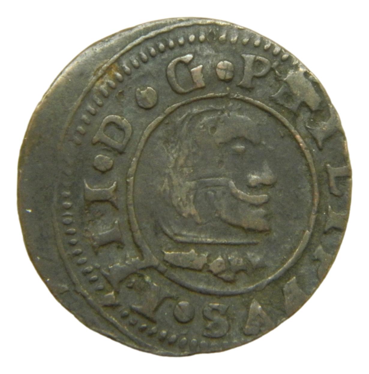 1663 - FELIPE IV - 16 MARAVEDIS - BURGOS