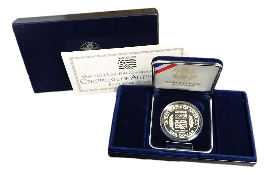 1994 - USA - DOLAR - WORLD CUP USA - PLATA PROOF