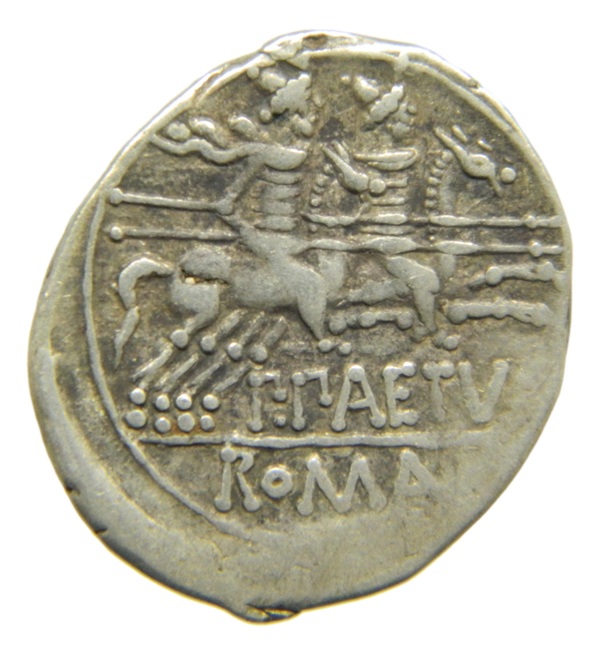 DENARIO REPUBLICANO - AELIA - 138 aC