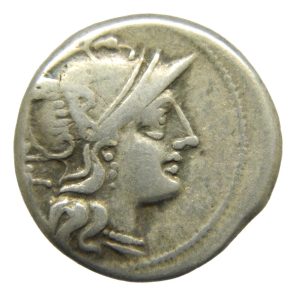 DENARIO REPUBLICANO - ATILIA - 155 aC