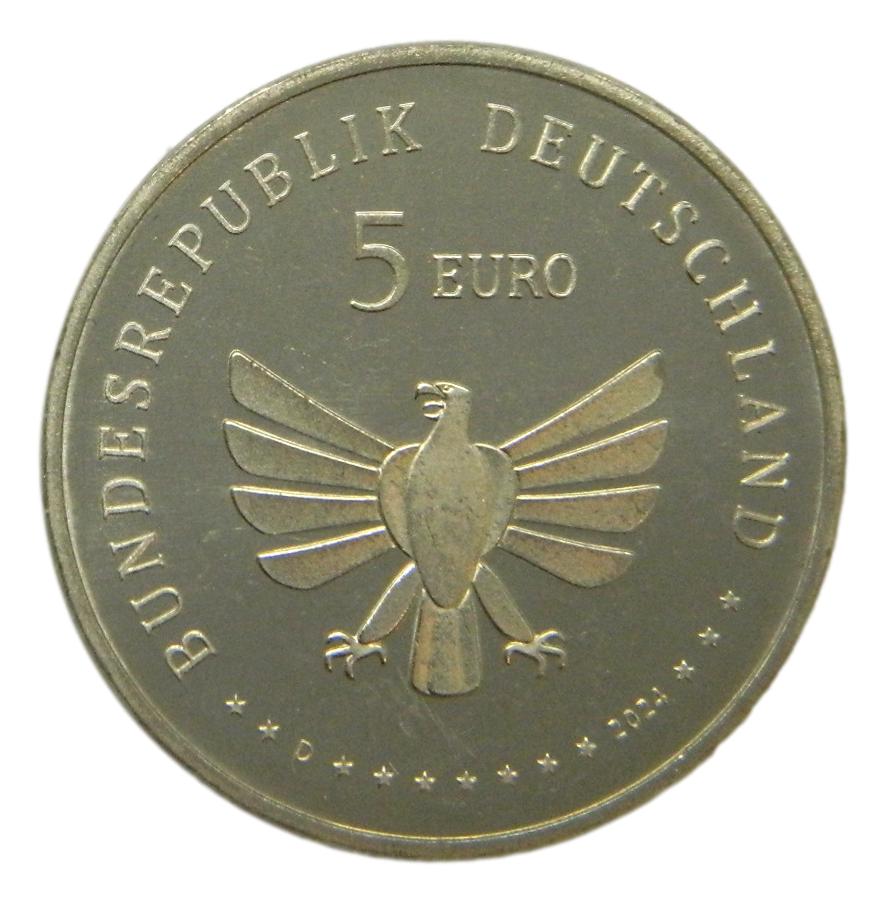 2024 - ALEMANIA - 5 EURO - ESCARABAJO - SC