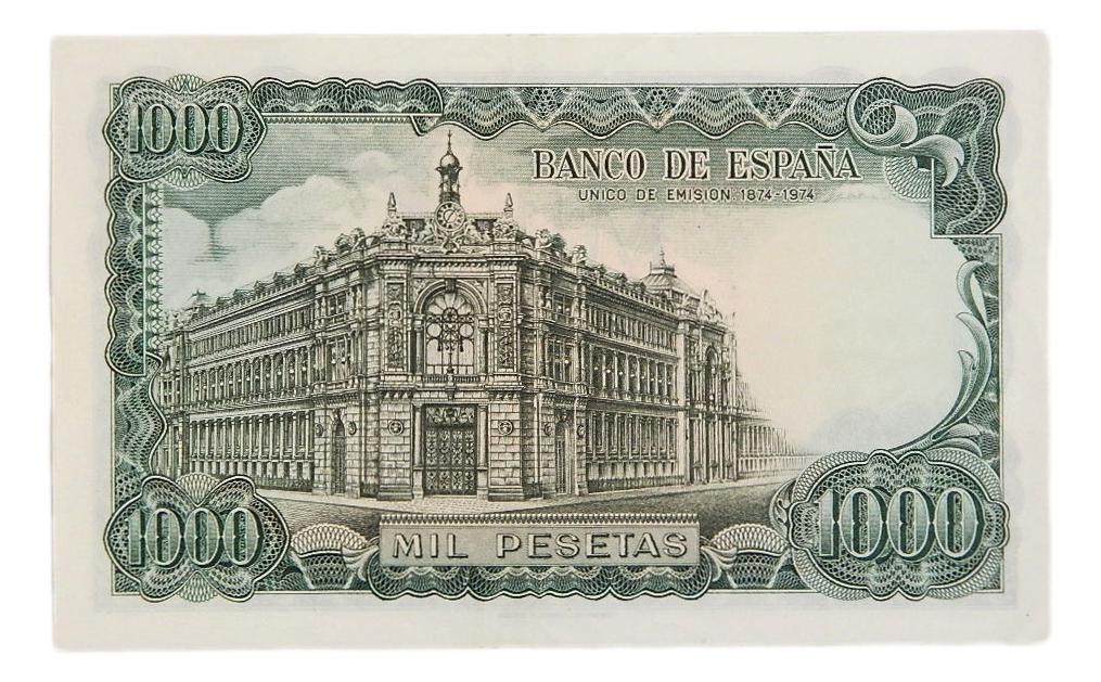 1971 - ESPAÑA - BILLETE - 1000 PESETAS - JOSE ECHEGARAY - MBC
