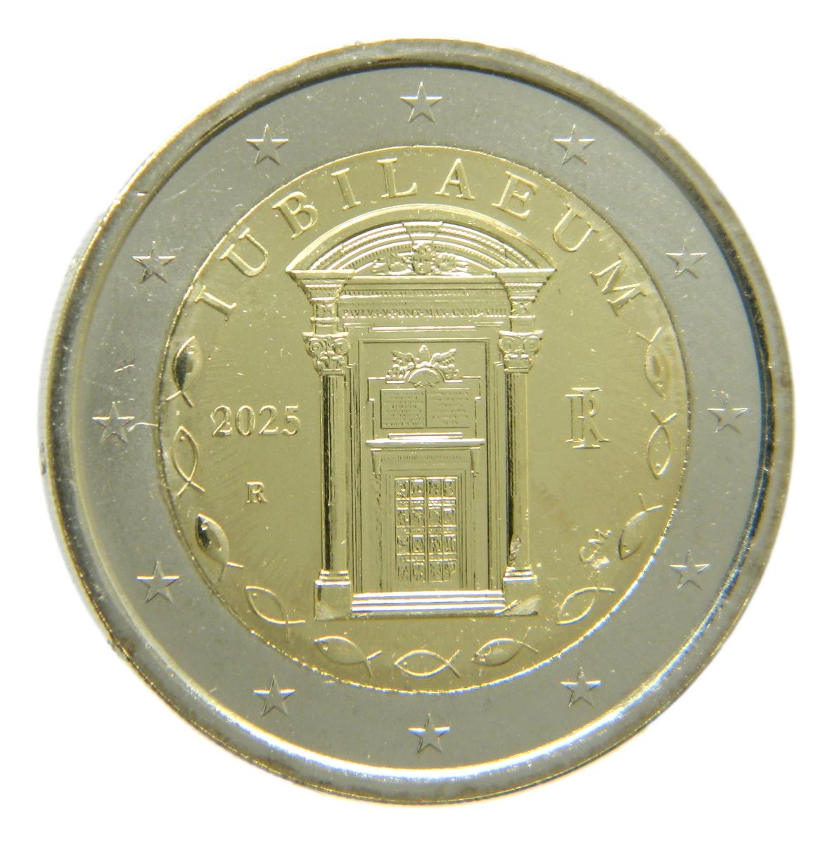 2025 - ITALIA - 2 EURO - JUBILEO - PUERTA SANTA