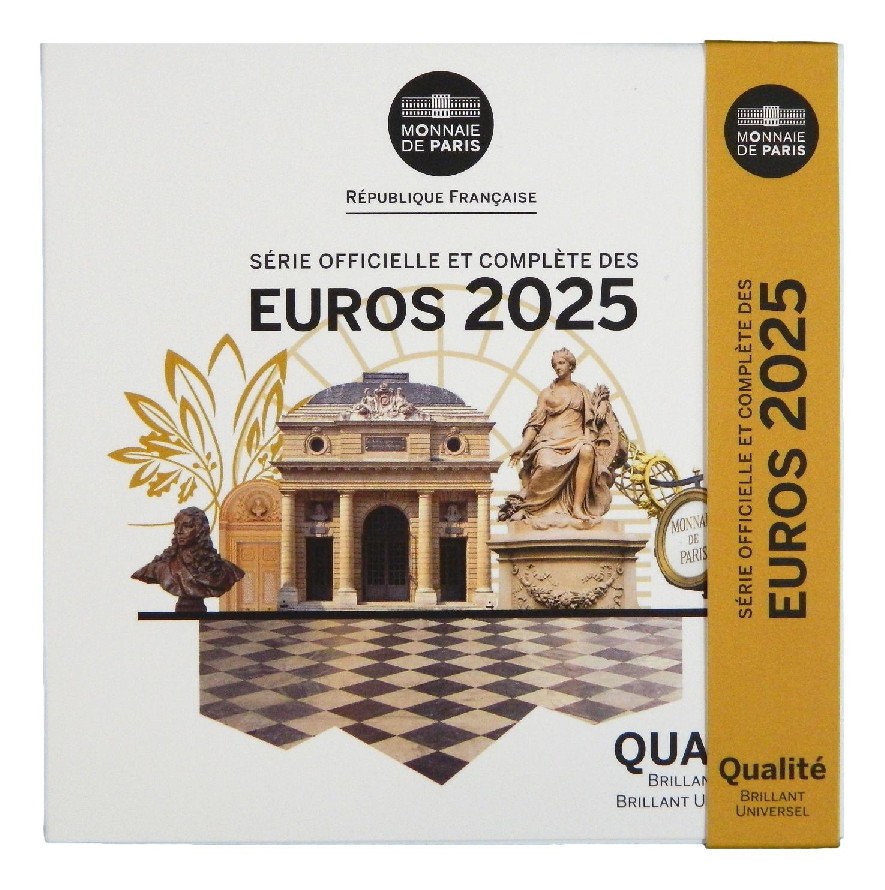 2025 - FRANCIA - CARTERA EUROS - 8 MONEDAS