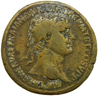 SESTERCIO - TRAJANO - 98-117 dC